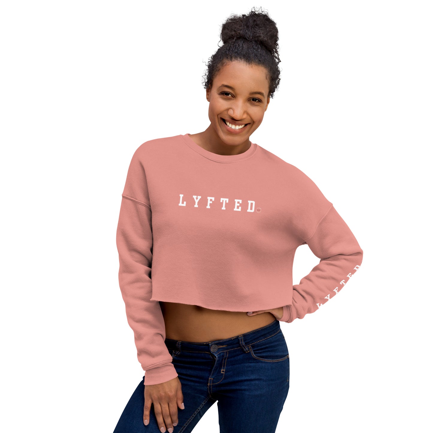 LYFTED LOGO Crop Sweatshirt